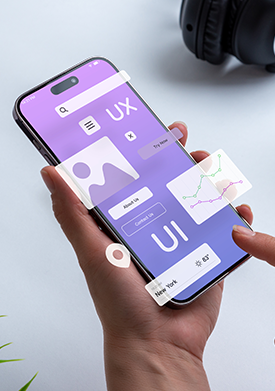 User Interface design prioritizes accessibility and seamless gesture navigation